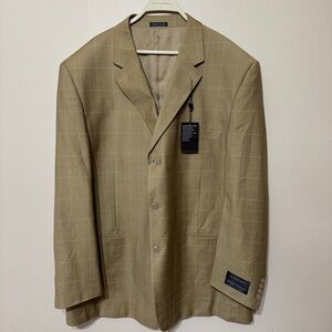 Giorgio Ferraro Jacket Men's Size 52 Hand Tailored Blazer Formal Career Church